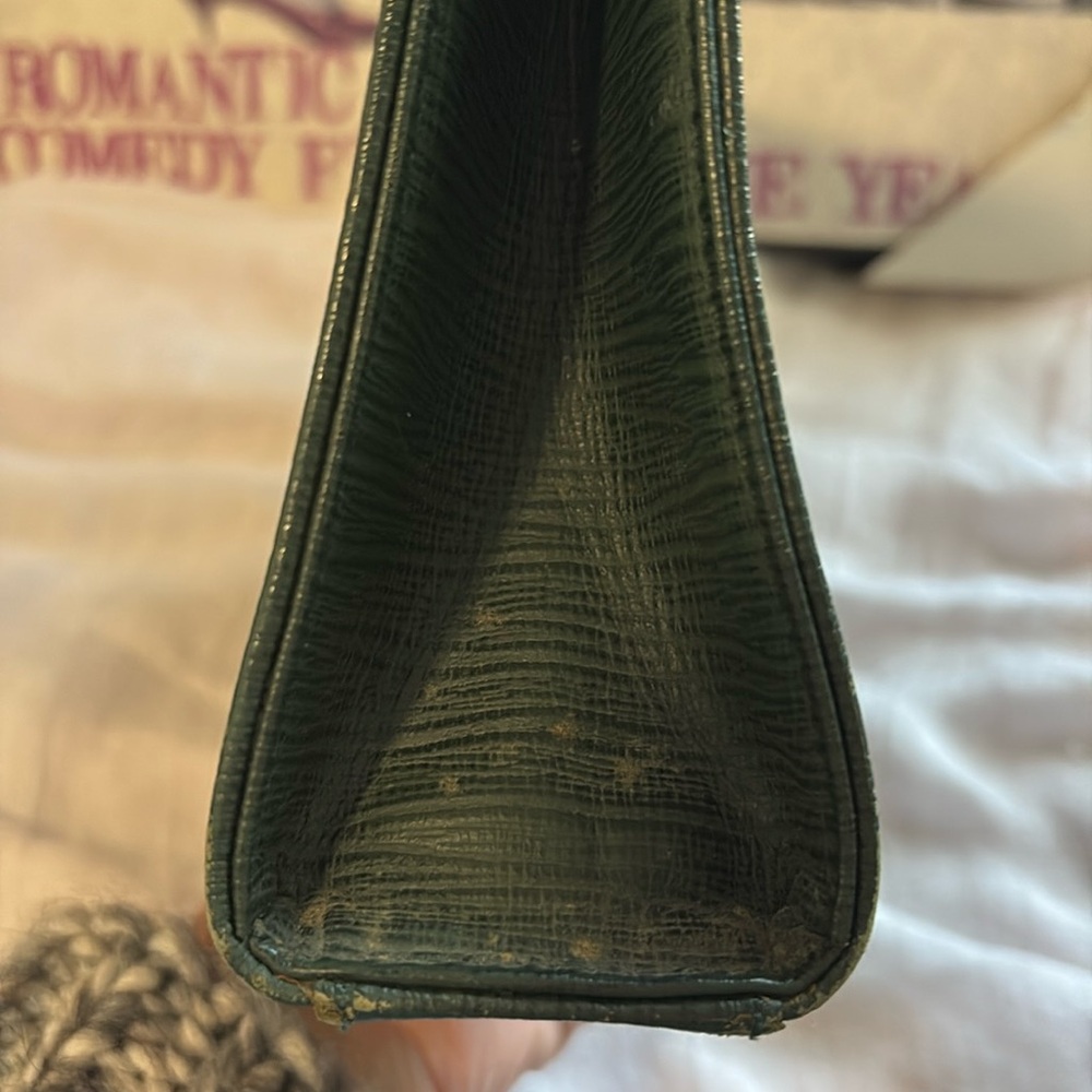 VERSACE Vintage Leather and Suede Clutch - Picture 4 of 16